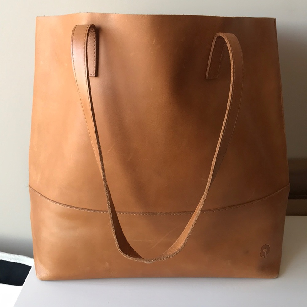 Able Mamuye Classic Tote in Cognac